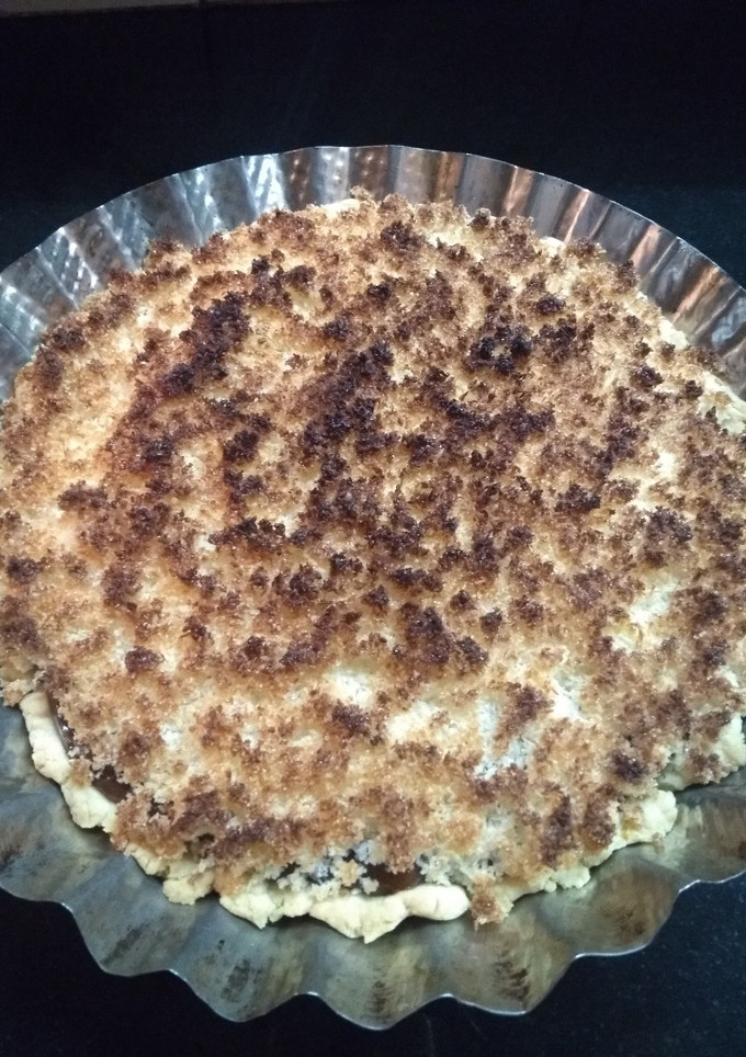 Una foto de Tarta de coco y dulce de leche