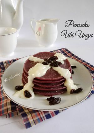 Foto resep Pancake Ubi Ungu 🥞