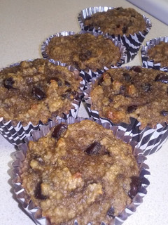 A picture of Paleo Choc Chip Banana Muffins.