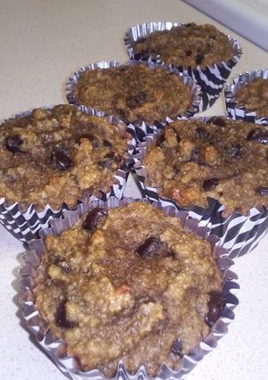 A picture of Paleo Choc Chip Banana Muffins.