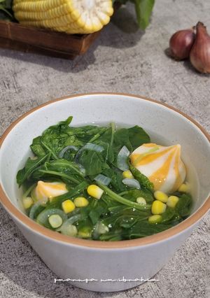 Foto resep Bening Bayam Bakso