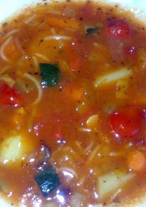 A picture of Sig's Minestrone.