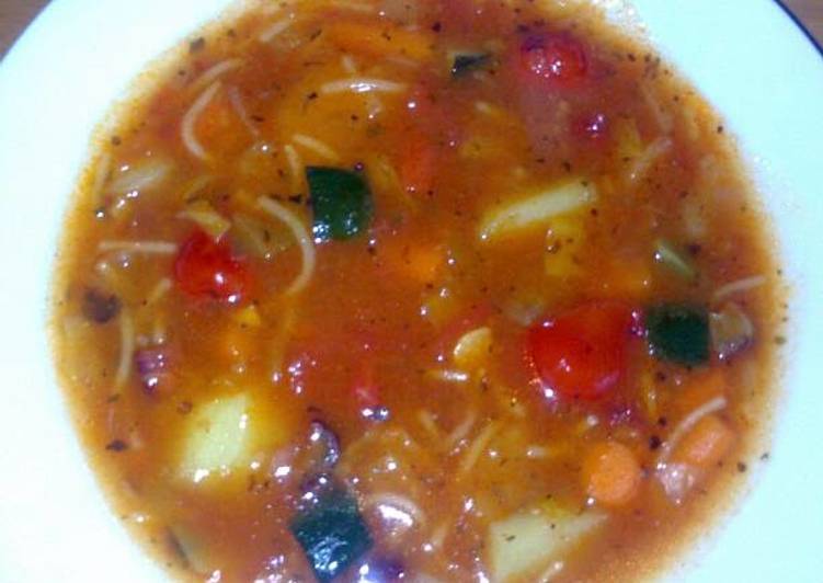 Steps to Make Award-winning Sig’s Minestrone