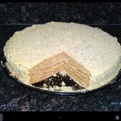 Medovnik ( Honey Cake ) A picture of Medovnik ( Honey Cake ).