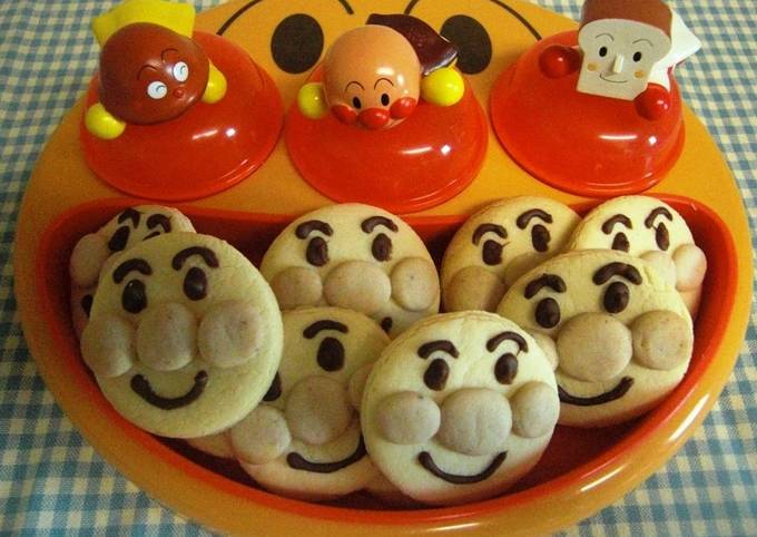 Egg Allergy Safe! Anpanman Cookies