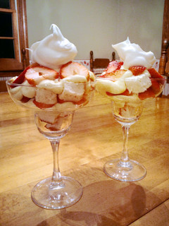 A picture of Strawberry Vanilla Trifle.