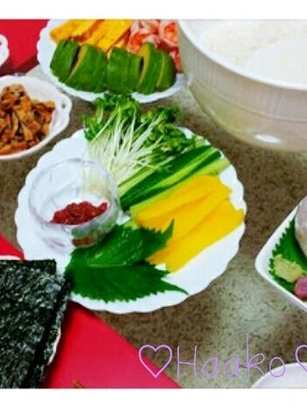 Easy Steps to Make Recipes Sushi Handrolls for a Feast the So Delicious So Delicious.