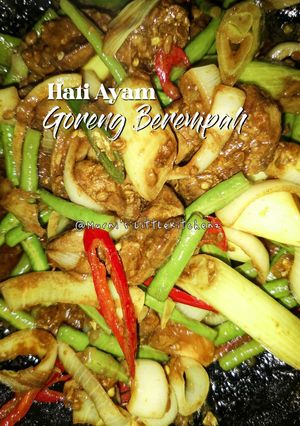 Gambar Hati Ayam Goreng berempah