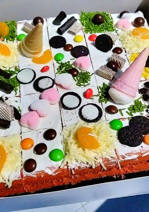 Foto resep Petit Fours Cake aka Cake Potong