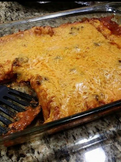 A picture of Beef Enchiladas II.