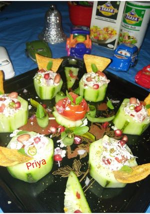 A picture of Cucumber Cups.