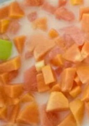 Foto resep Es mangga cepat