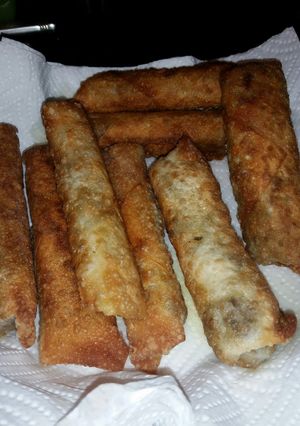 A picture of SugaMamas California Style Lumpias for Beef Lovers.
