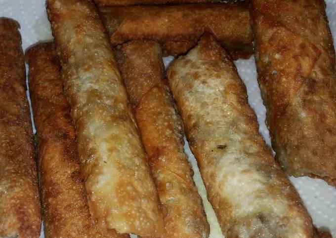 Steps to Make Favorite SugaMamas California Style Lumpias for Beef Lovers