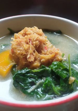 Foto resep Bobor bayam brazil
