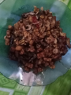 Foto resep Orek tempe & pindang saus lava