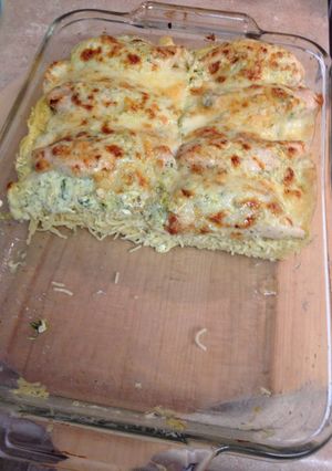 A picture of Greek Lemon Chicken.