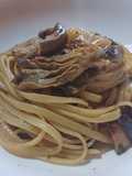 Linguine con funghi porcini secchi