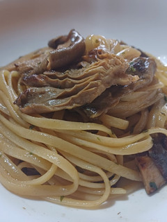 Foto di Linguine con funghi porcini secchi