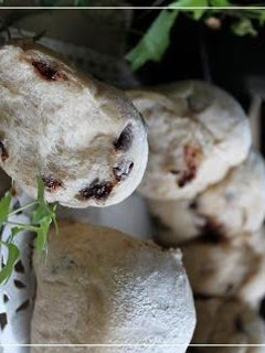 A picture of Made with Chewy Shiratamako! Chocolate Chip Wreath Bread.