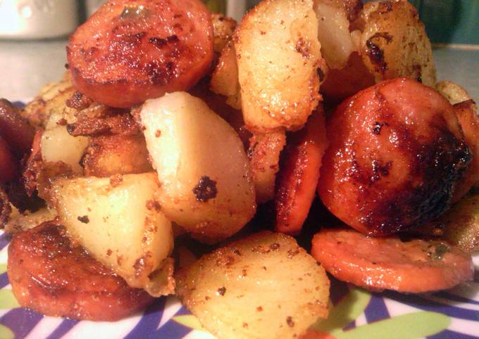 Potato and Sausage Recipe by Brenda M. Castillo - Cookpad