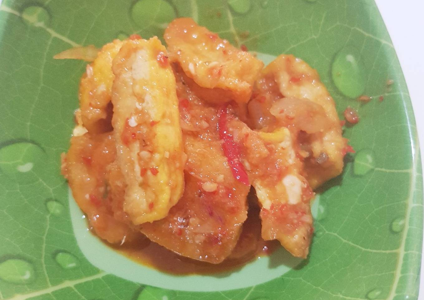 Tahu Bumbu merah