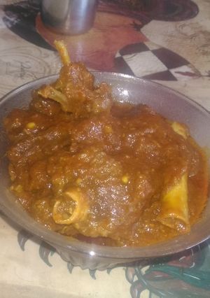 A picture of Mutton rogan josh.