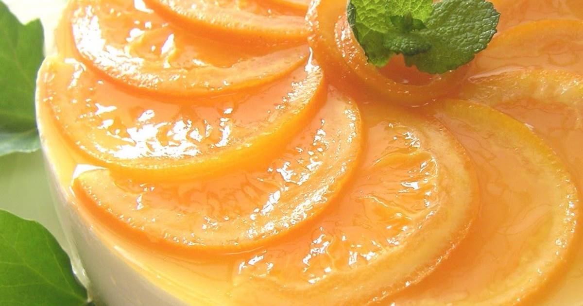 Peach and Orange Mousse Cake | Cakecrumbs