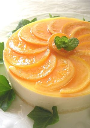 Orange Mousse Cake Recipe By Cookpad.Japan