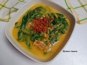 Gambar bobor daun singkong