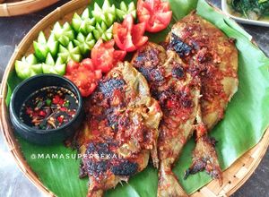 Foto resep Ikan bawal bakar teflon