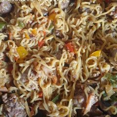 A picture of Wors sweet and chilli stir fry.