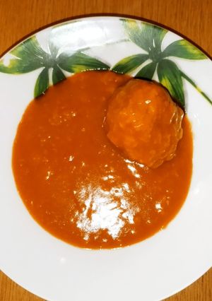Paradicsomos húsgombóc recept fotója