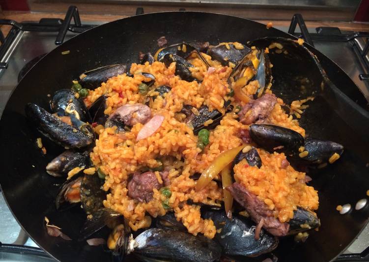 Easiest Way to Prepare Quick Paella!