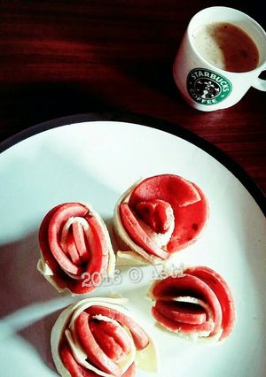 Foto resep Rose bread... simple breakfast