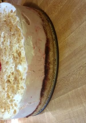 A picture of Ice cream cake.