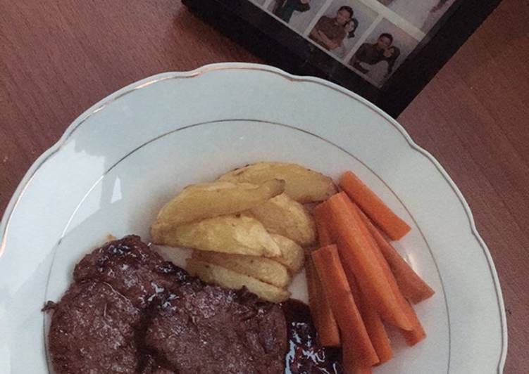 3S - Steak Sapi Sederhana