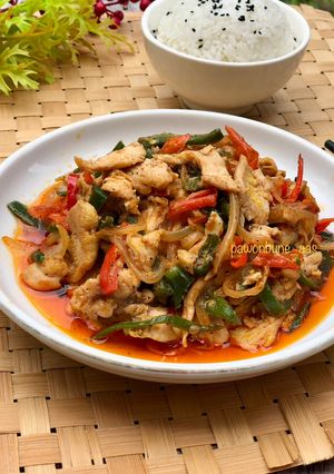 Foto resep Ayam Tumis Cabe