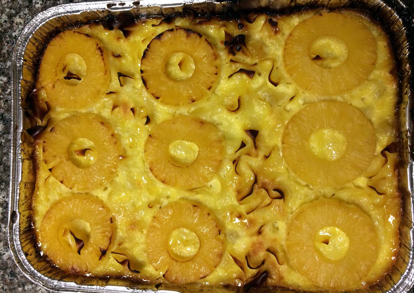 Pineapple Noodle Pie