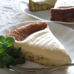 A picture of Milk Tea Cheescake.