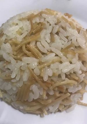 صورة لوصفة رز بالشعيرية