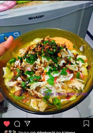 Foto resep Bubur ayam kampung racik khas bogor