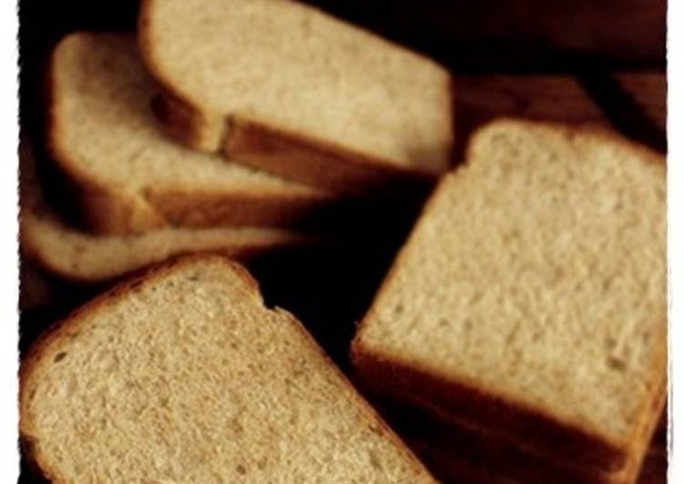 Recipe of Quick Brown Sugar &amp; Milk Wheat Bread Loaf