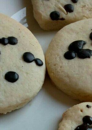 Una foto de Galleta de mantequilla con chispas de chocolate