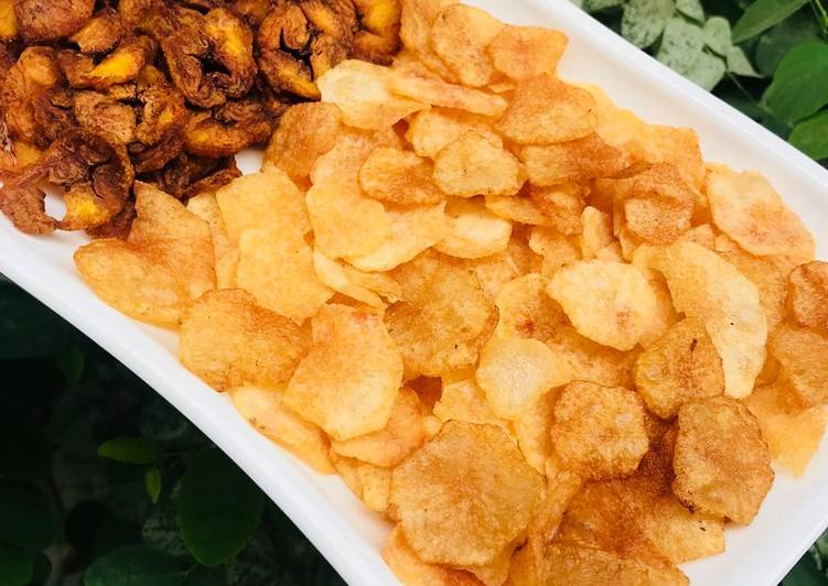 Recipe of Favorite Potato n plantain chips