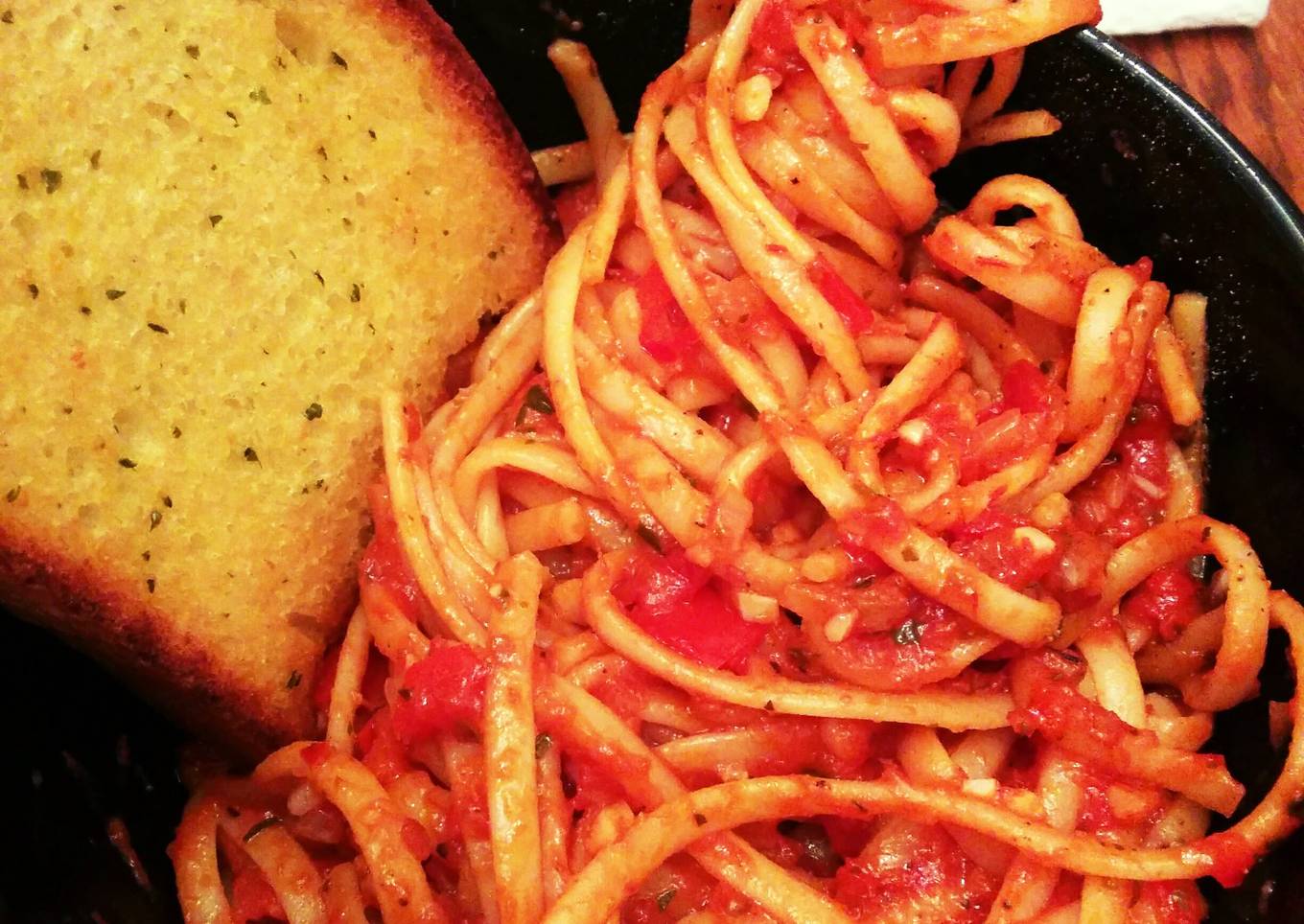 Sweet Bruchetta pasta