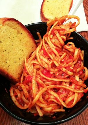 A picture of Sweet Bruchetta pasta.