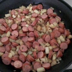 A picture of Skillet Sausage and Potatoes.