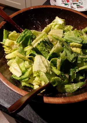 A picture of European Ceasar Salad.