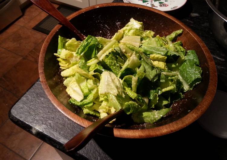 Recipe of Award-winning European Ceasar Salad